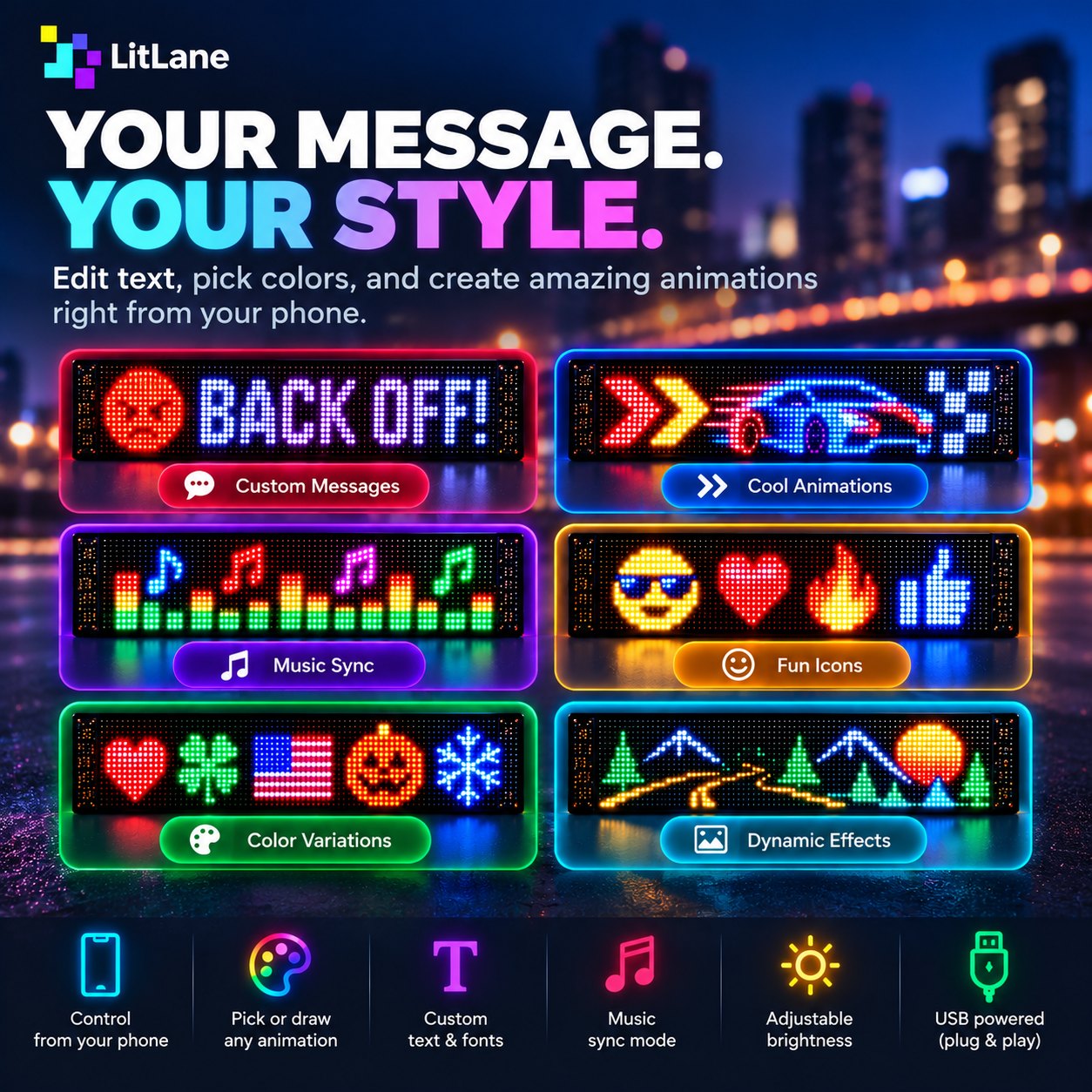 Pick it, draw it, or type it. All from your phone.